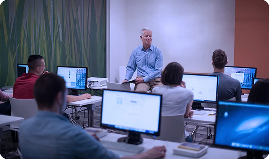 某教育行业职高院校数据实训室