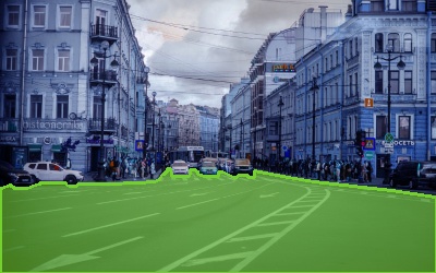 可行驶区域标注